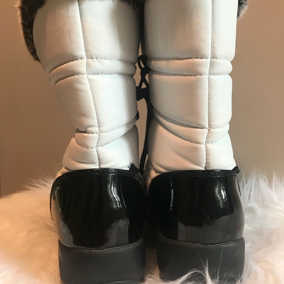 ✨SOLD✨Sporto Faux Fur Snow Winter Boots White - Picture 4 of 7